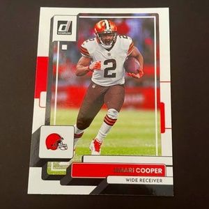 Amari Cooper: Cleveland Browns, Wide Receiver 2022 Panini Donruss Football #149